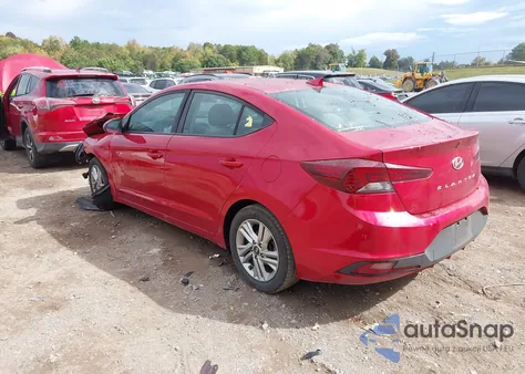 2020 Hyundai Elantra Sel z USA, uszkodzony, nr VIN 5NPD84LF1LH581078
